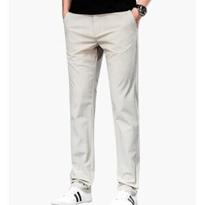 Porto Chino Pants – White, Size 33 - NEW